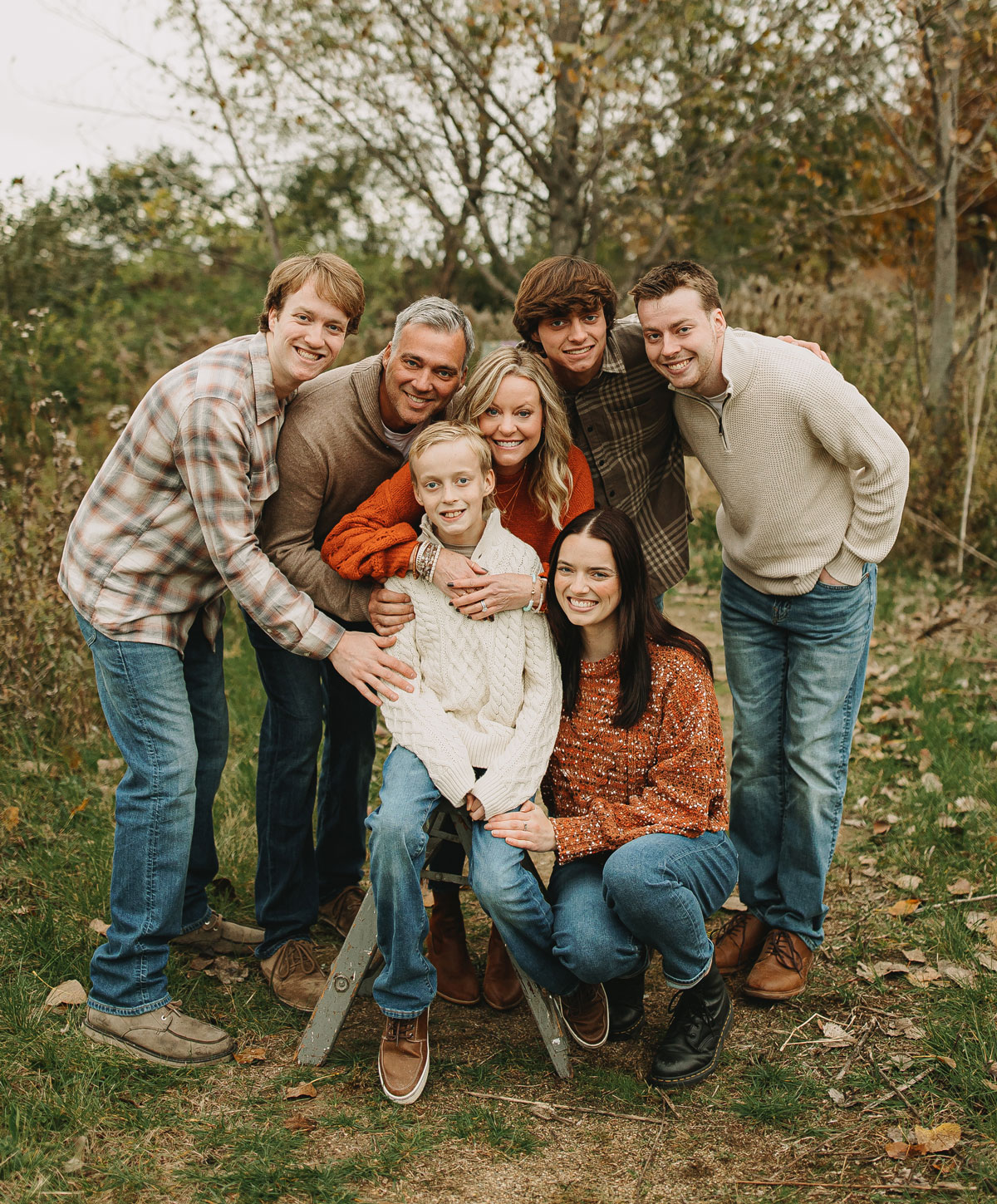 Matthew and Peggy Clatch and their children